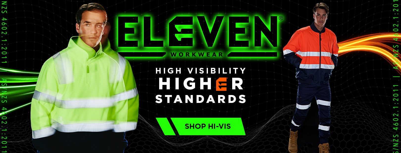Eleven HiVis Banner